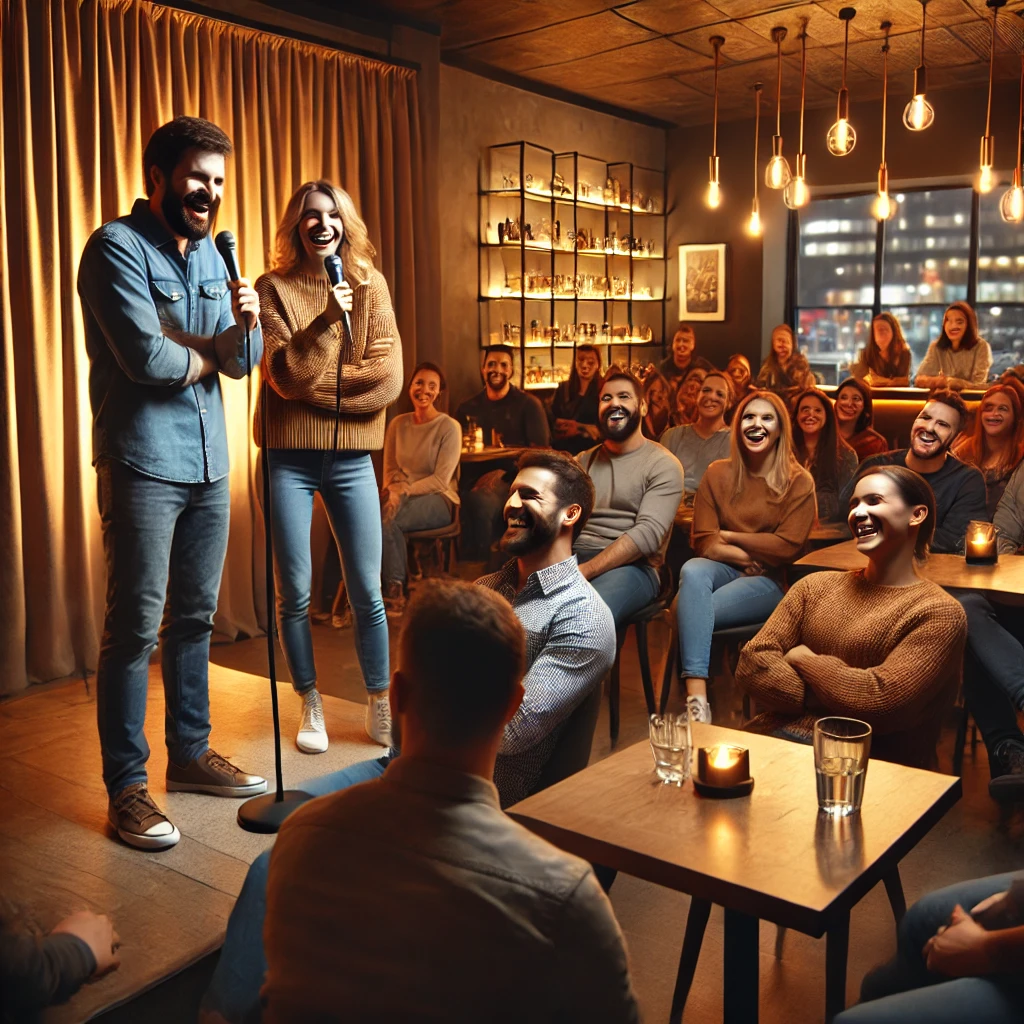 Fiestas con stand-up en salones privados: risas garantizadas en tu evento 1 Fiestas con stand-up en salones privados
