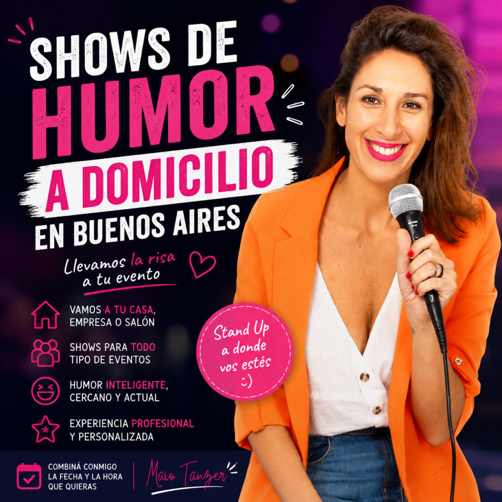 Shows de Humor A domicilio en Buenos Aires