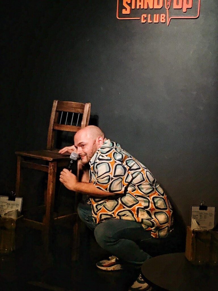 fiesta con humor, comedia y stand up