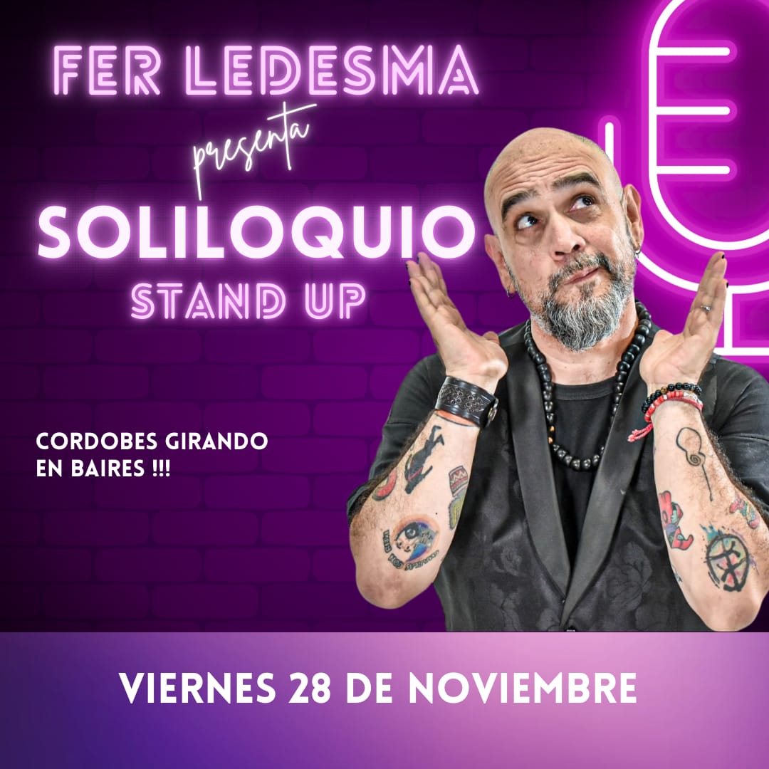 Fer Ledesma en Stand Up Club