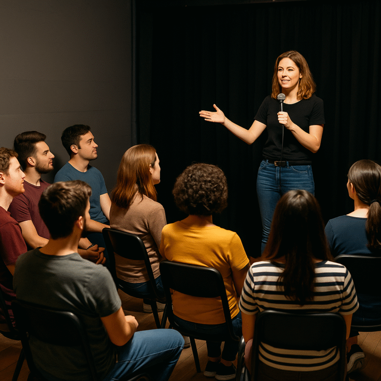 Blog 5 como ganar el público en stand up