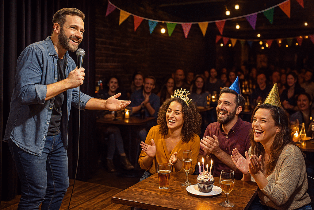 donde festejar tu cumpleaños con stand up - recoleta