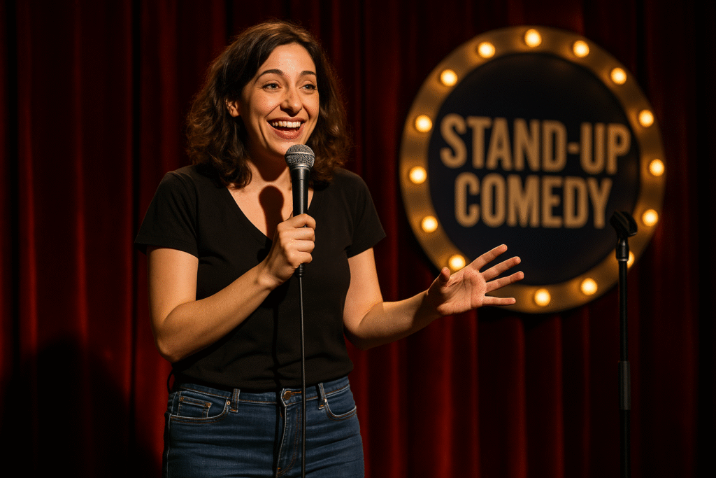 Lo bien que hace reírse de vez en cuando en el Open Mic de Stand Up Club, todos los miércoles con Maio Tanzer 1 lo bien que hace reírse de vez en cuando