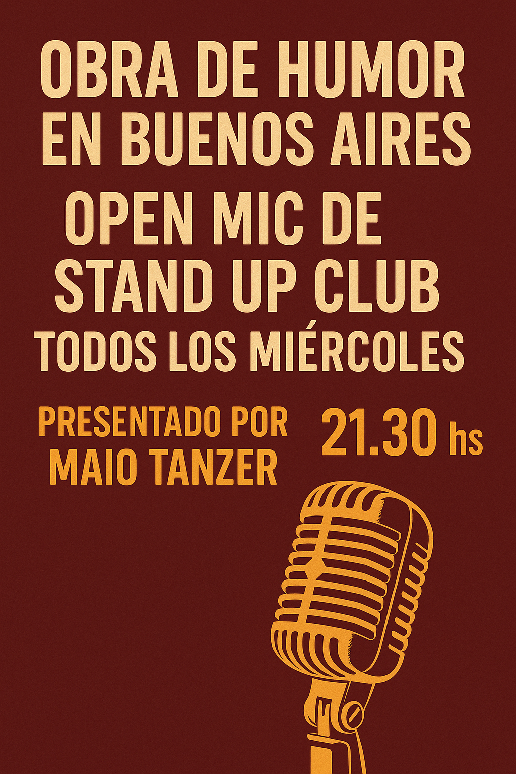 obra de humor en Buenos Aires