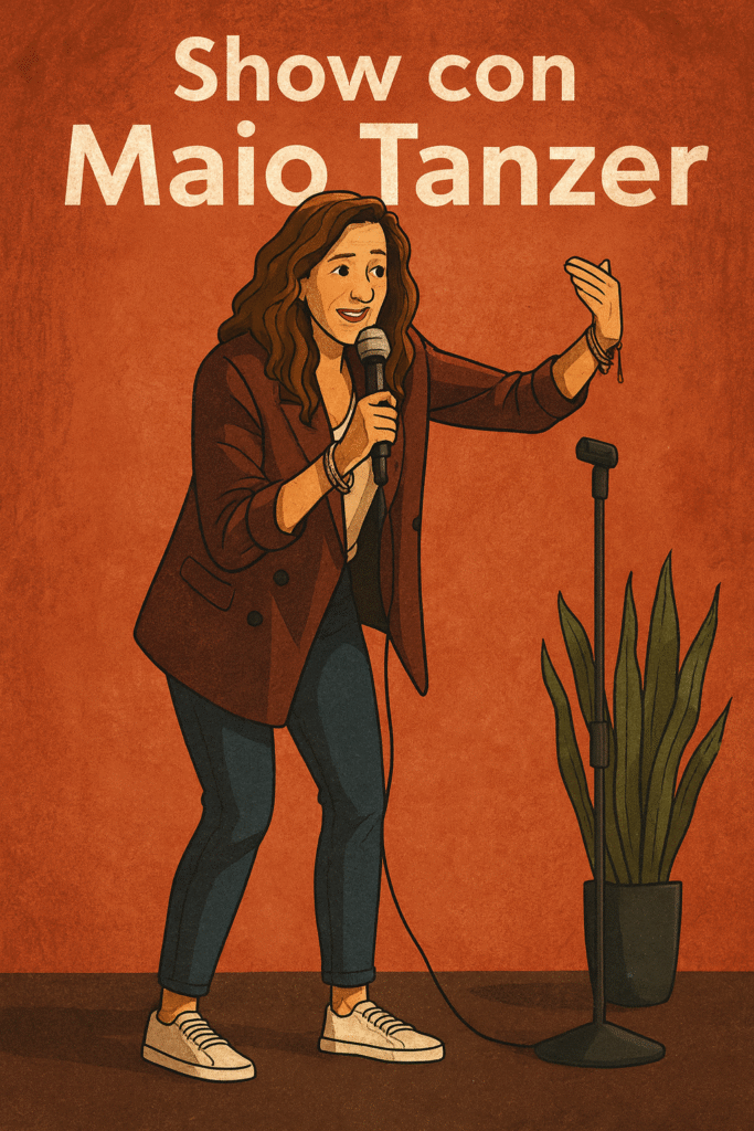 Show con Maio Tanzer: el imperdible Open Mic de Stand Up Club todos los miércoles en Recoleta 1 show con maio tanzer