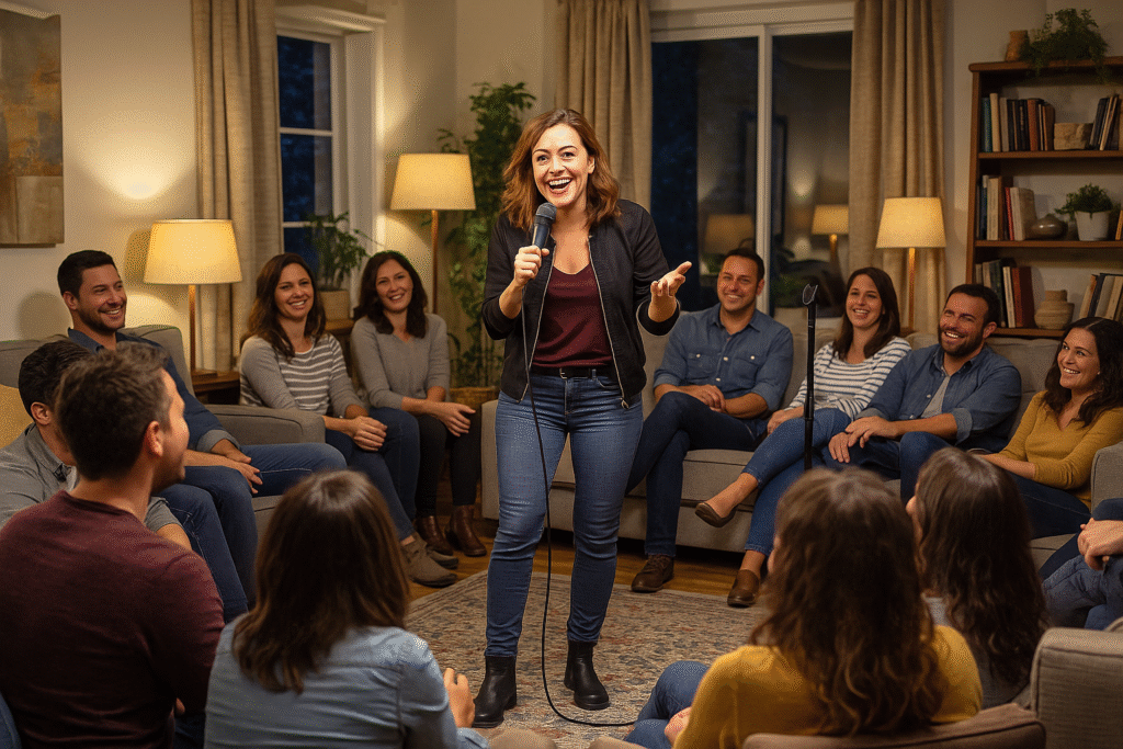 show de stand up a domicilio