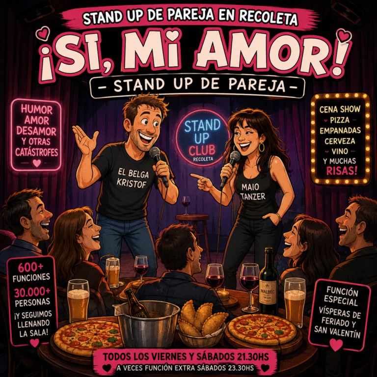 Blog 1 Stand Up de Pareja en Recoleta