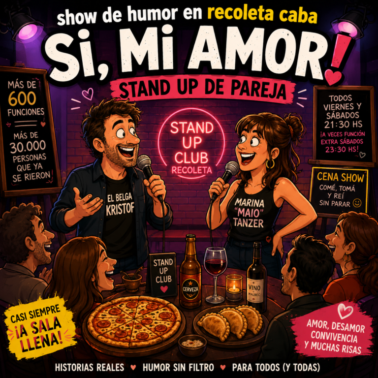 Blog 9 Show de humor en Recoleta CABA
