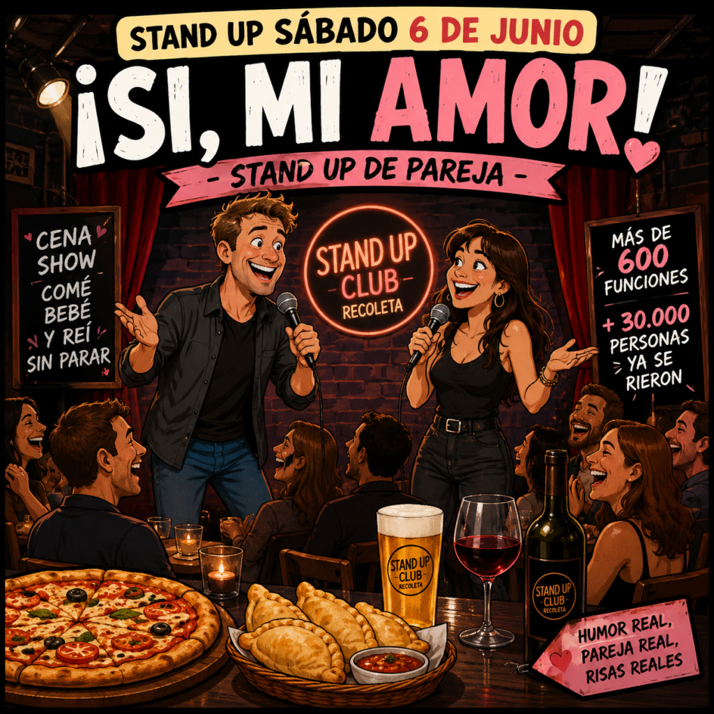 Stand Up sábado 6 de junio