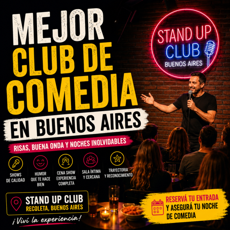 Blog 6 mejor club de comedia en buenos aires