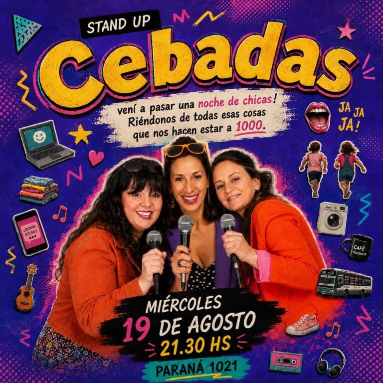 Mujeres Cebadas Stand Up